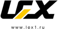 Логотип фирмы LEX в Магадане
